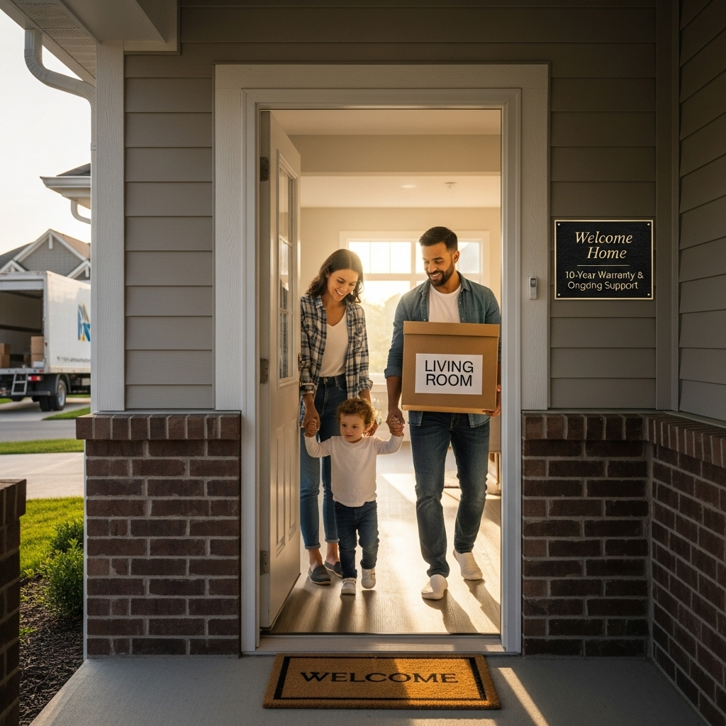 Move In – construction and interior workflow